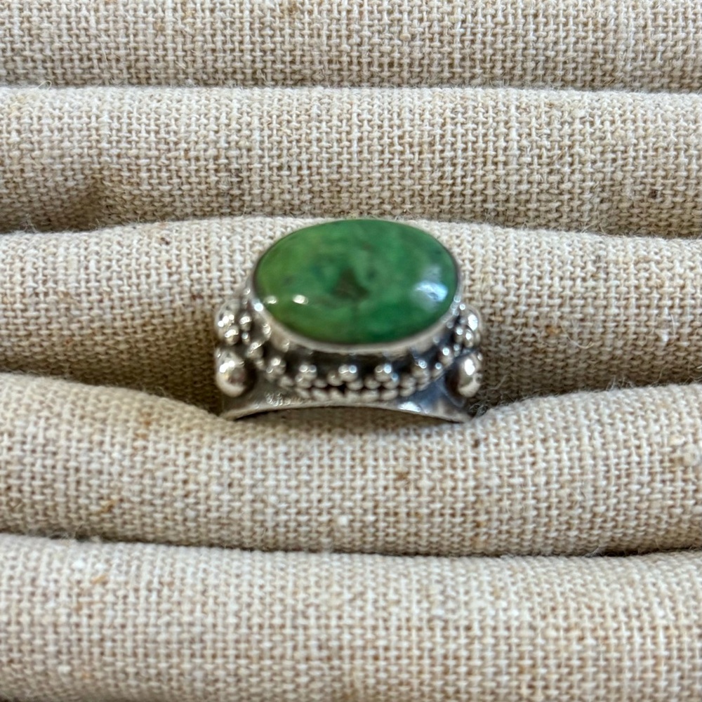 Sterling silver and turquoise Ring